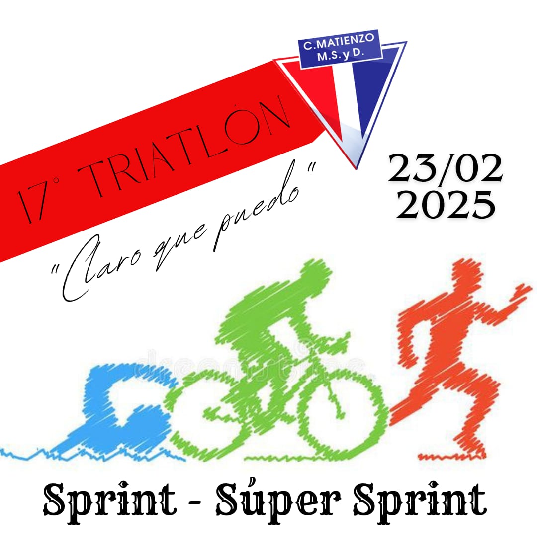 Imagen del evento 17° Triatlon "Claro que Puedo"